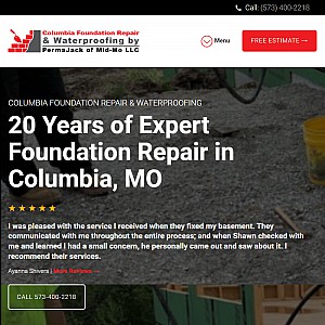 Columbia Foundation Repair & Waterproofing