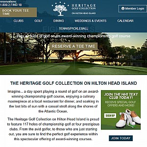 Hilton Head Golf - Myrtle Beach Golf Vacations - Welcome
