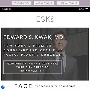 Facial Plastic Surgeon NYC - Dr. Edward S. Kwak