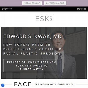 Facial Plastic Surgeon NYC - Dr. Edward S. Kwak