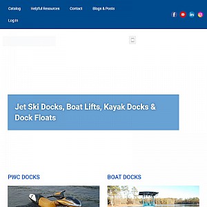 PWC lifts, Jet Ski Docks, & Watercarft Floats