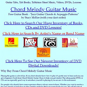 Chord Melody Guitar Music