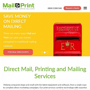 Mailing Services and Direct Mail Service UK