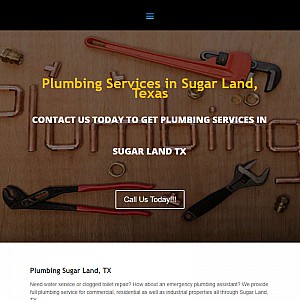 Sugar Land plumbing