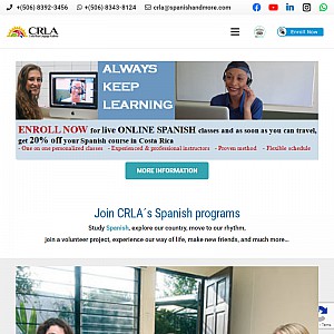 Learn Spanish and travel with CRLA in Costa Rica, Latin America