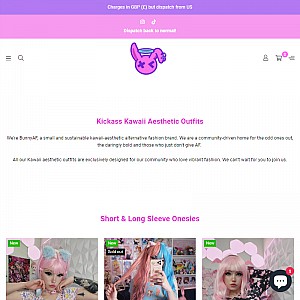 Kawaii Onesies Bodysuits | BunnyAF | USA Made Adult Onesies– The Baby Bear Boutique