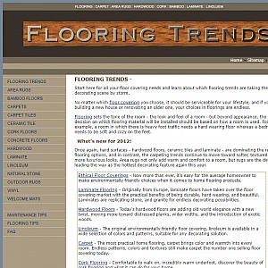 The hottest trends in flooring and area rugs.