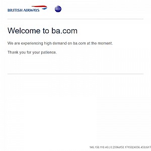 Hotel bookings on-line with British Airways Holidays