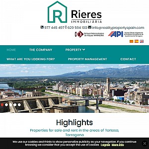 Rieres Estate Agency - Spanish properties for sale, villas in spain, spanish property