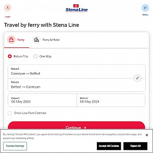 Stena Line Official Website - Best prices for Fast Ferry and Ferry Travel to Ireland, Holland and Br