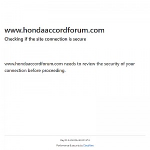 Honda Accord Forum