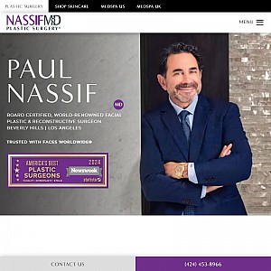 Facial Plastic Surgeon, Dr. Paul Nassif, MD