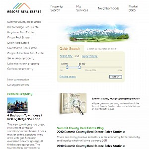 Breckenridge Real estate Agency in Summit County, Colorado