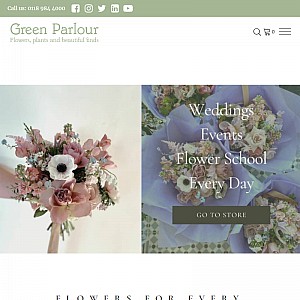 Green Parlour Flowers