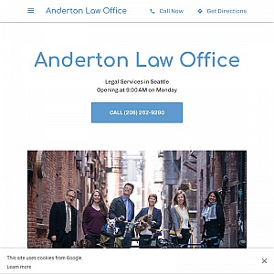 Seattle Personal Injury Lawyer Anderton Law Office Washington Personal Injury Lawyer Redmond, Ta