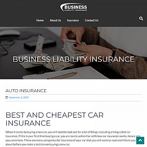 Business Liability Insurance