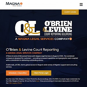 O'Brien & Levine Court Reporting Services