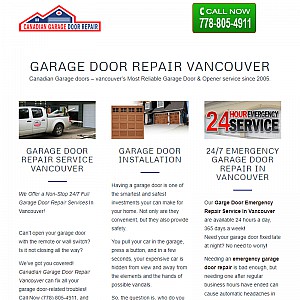 Garage Door And Springs Repair Vancouver