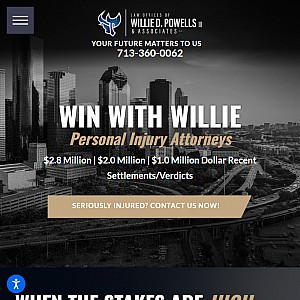 Personal injury lawyer in Houston, Willie Powells
