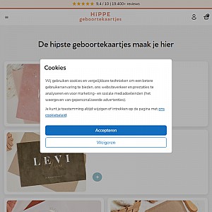 Geboortekaartje maken