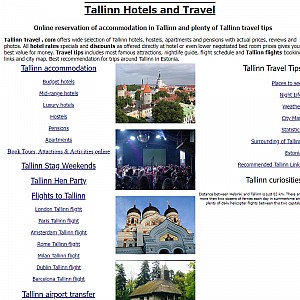 Tallinn Hotels and Travel