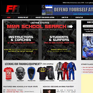 Fight Resource - THE online Mixed Martial Arts directory!