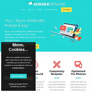 Web design in Sussex