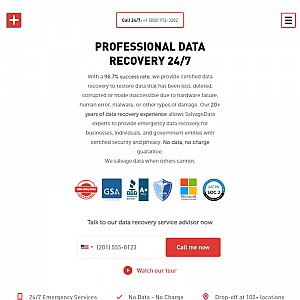 Data Recovery Services and Software by SalvageData