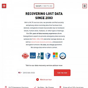 Data Recovery Services and Software by SalvageData