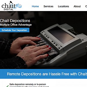 Chait Digital - Video Depositions and Court Reporting Services to the Legal Community