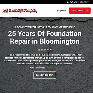 Bloomington Foundation Repair & Waterproofing