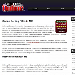 Online Betting Sites New Zealand