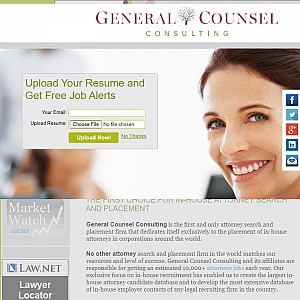 In-House Attorney Placement, General Counsel Jobs, Attorney Search Placement- General Counsel Consul