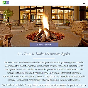 Lake George Hotels & Lodging - Holiday Inn Turf At Lake George, An Award Winning Hotel