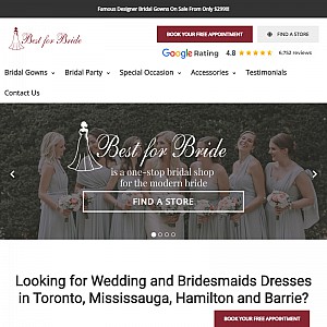 Bridal Shops Toronto Wedding and Evening Dresses Bridal Gowns