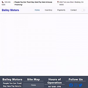 Bailey Motors Used Cars- Redding CA