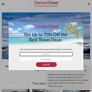 Reviews and Recommendations for Top Worldwide Vacation Destinations ShermansTravel.