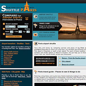 Paris CDG airport shuttle service