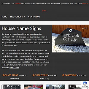 Abby House Signs