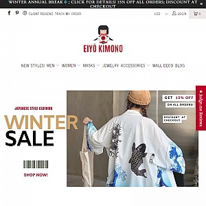 Eiyo Kimono | The Japanese Boutique