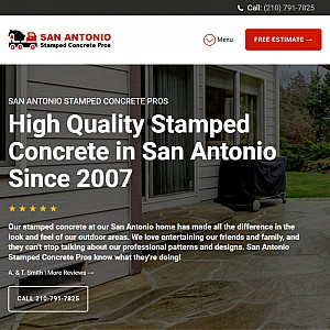 Stamped Concrete San Antonio