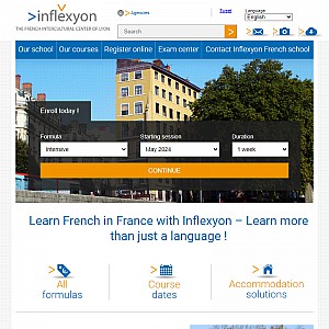 french courses in france Inflexyon french language school