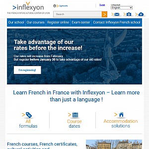 french courses in france Inflexyon french language school