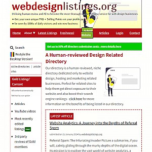 Web Design Listings