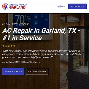 24/7 AC Repair Garland