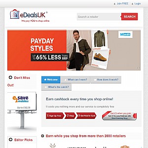 Cashback Shopping Directory UK