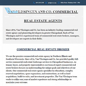 Van Vlissingen and Co. - Commercial Real Estate