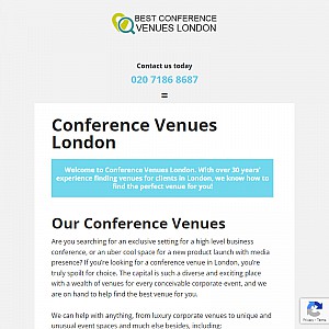 Conference Venues London