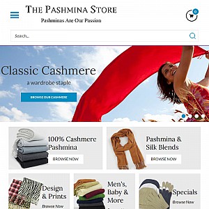 The Pashmina Store - Pashmina Shawl Wrap Stole Scarf