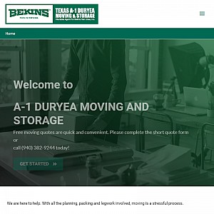 Dallas Moving Company- Household Moving- Office Mover- Bekins A-1 Movers